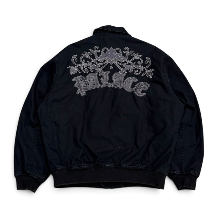 Palace Floral Canvas Bomber Jacket Navy (XL)