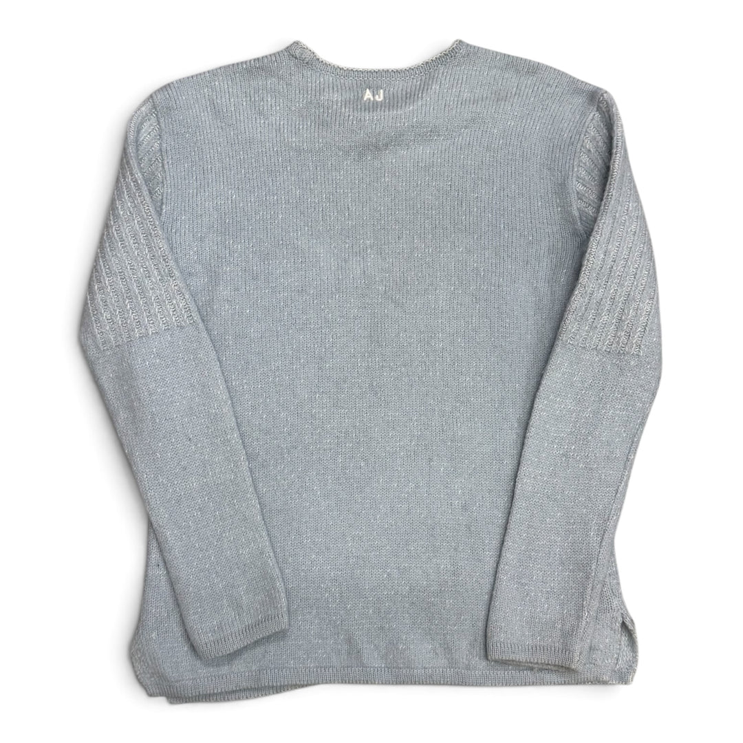 90’s Vintage Emporio Armani Baby Blue Knitted Jumper (M)