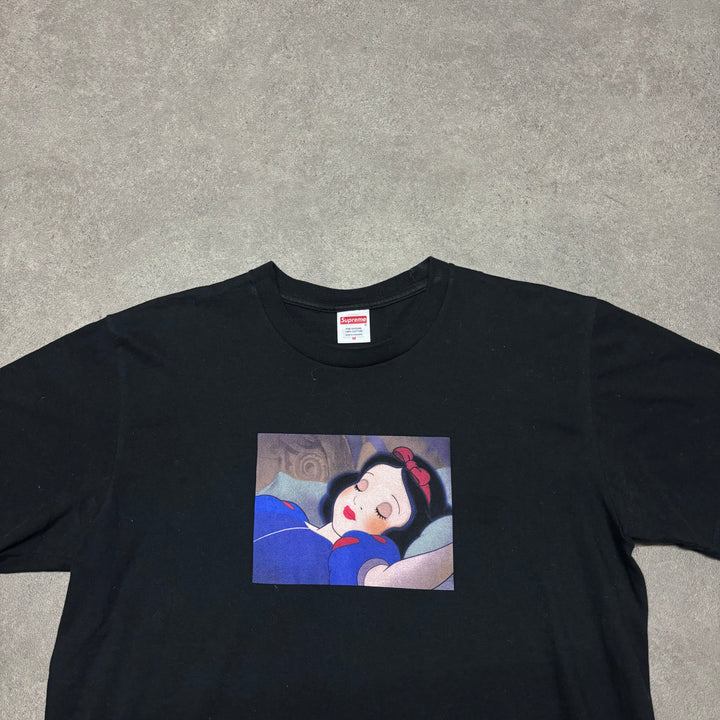 Supreme Black Snow White Graphic T-Shirt (M)