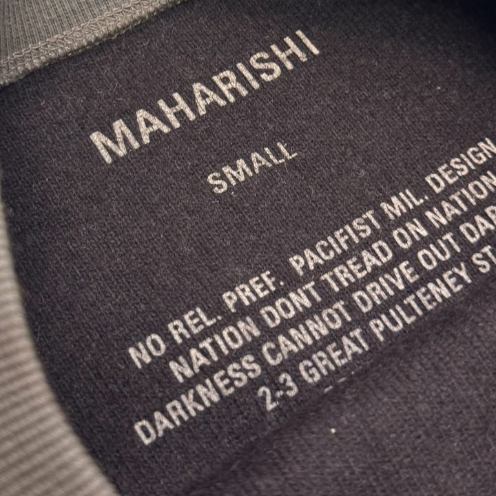 Maharishi Wool Crew Neck Jumper Brown (M)
