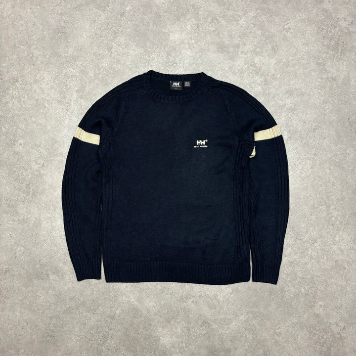 Vintage Helly Hansen Black Knitted Sweater (S)