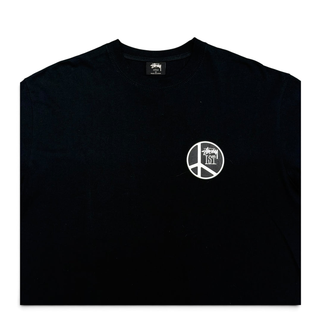 Stussy Black Graphic T-shirt (M)
