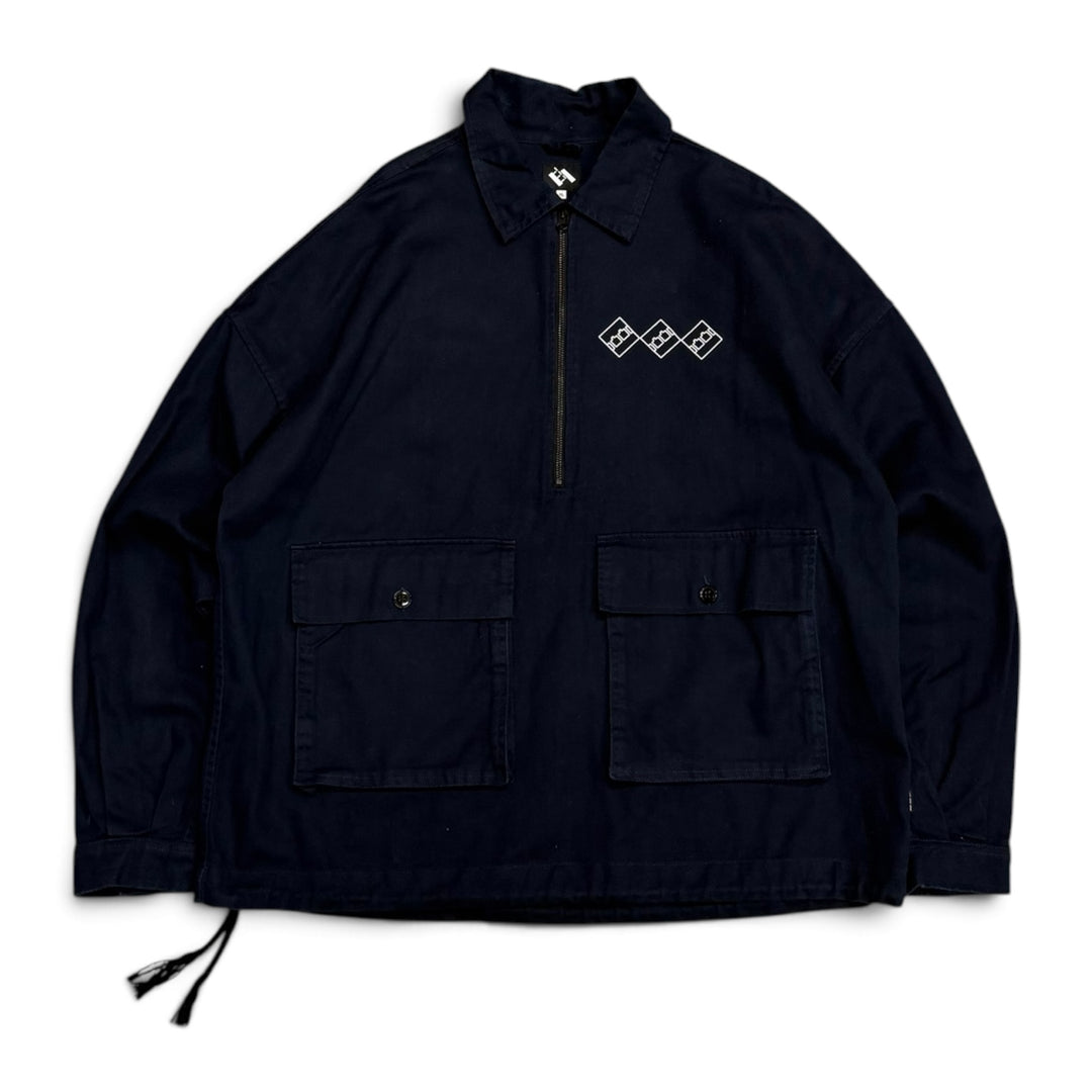 TTT Quarter Cotton Jacket Navy (XL)