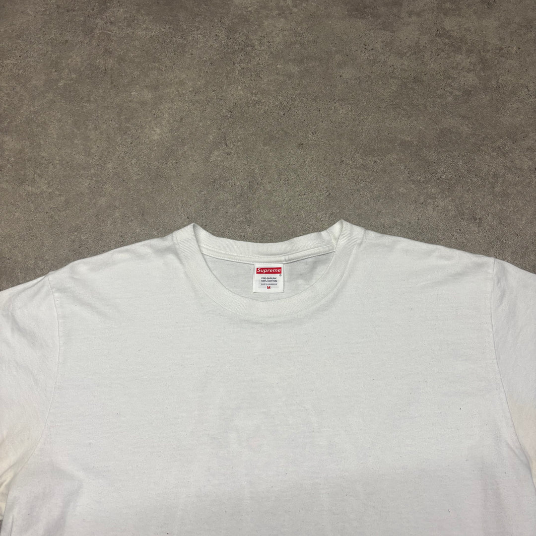 Supreme White Graphic T-Shirt (M)