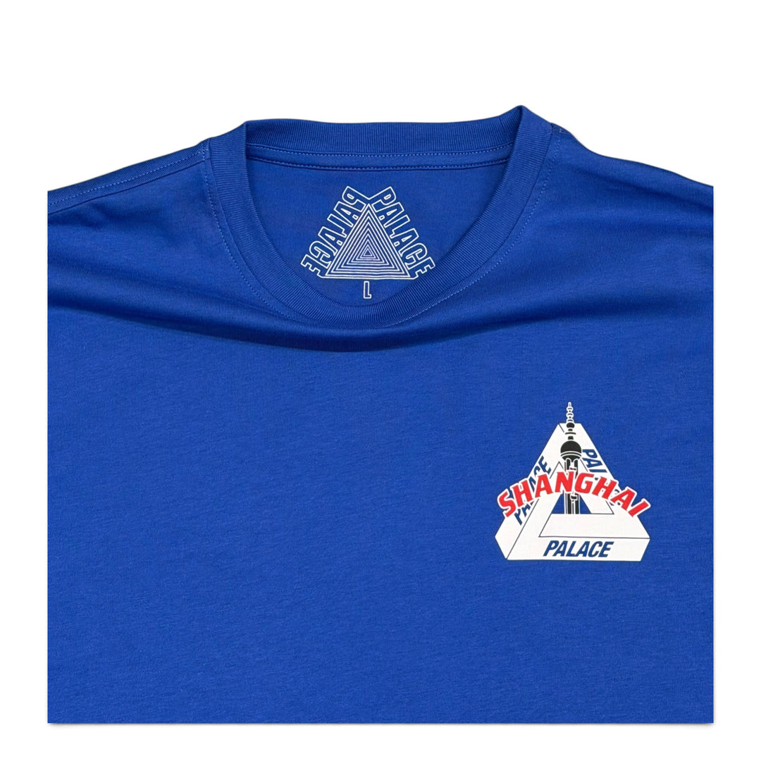 Palace Blue Shanghai Store Graphic T-shirt (L)