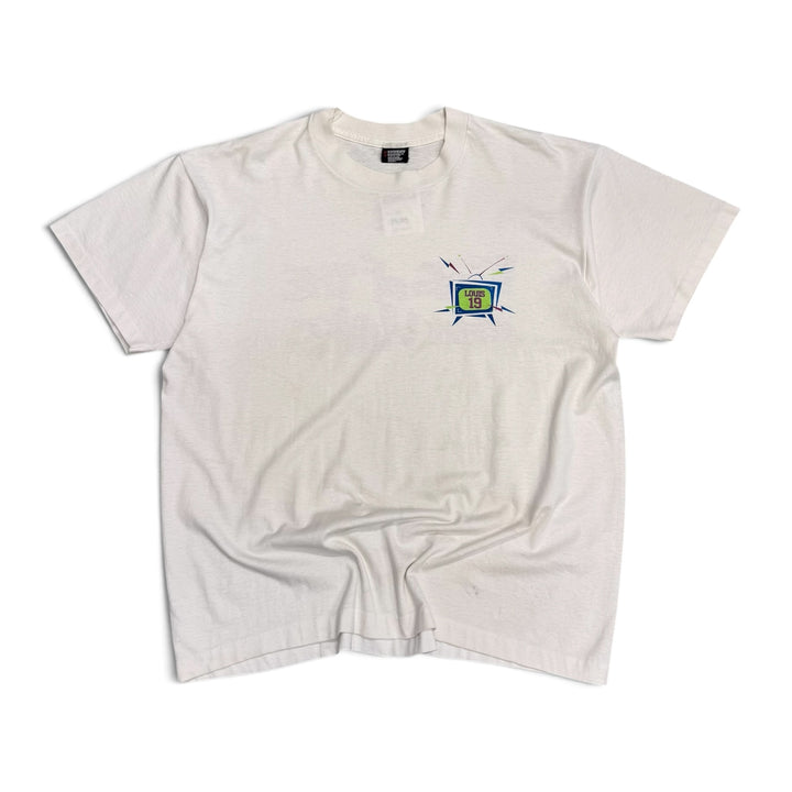 Vintage Single Stitch Louis 19 Graphic T shirt White (XL)