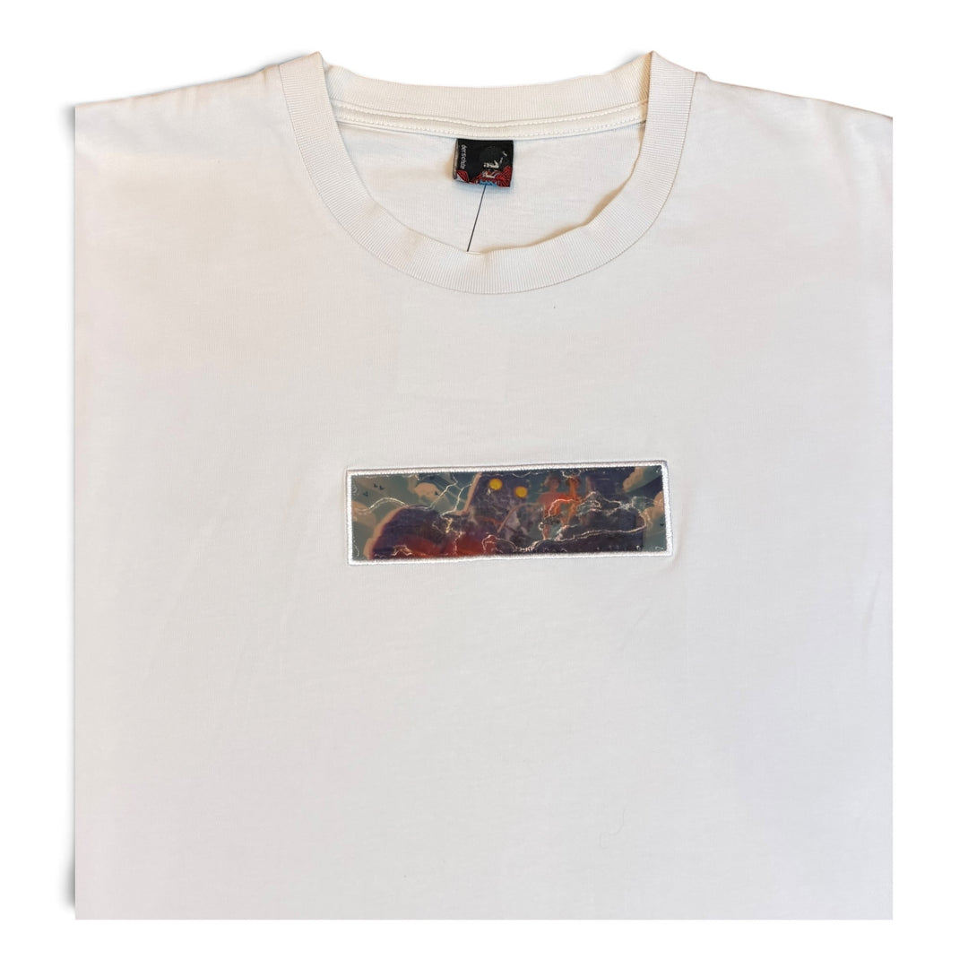 Derschutze White Holographic T-Shirt (XL)