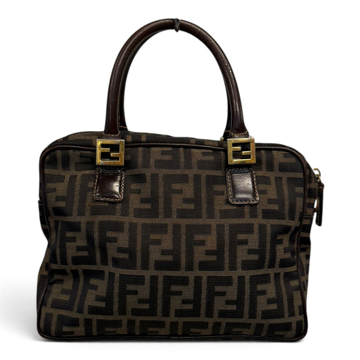 Fendi Zucca Print Brown Mini Handbag