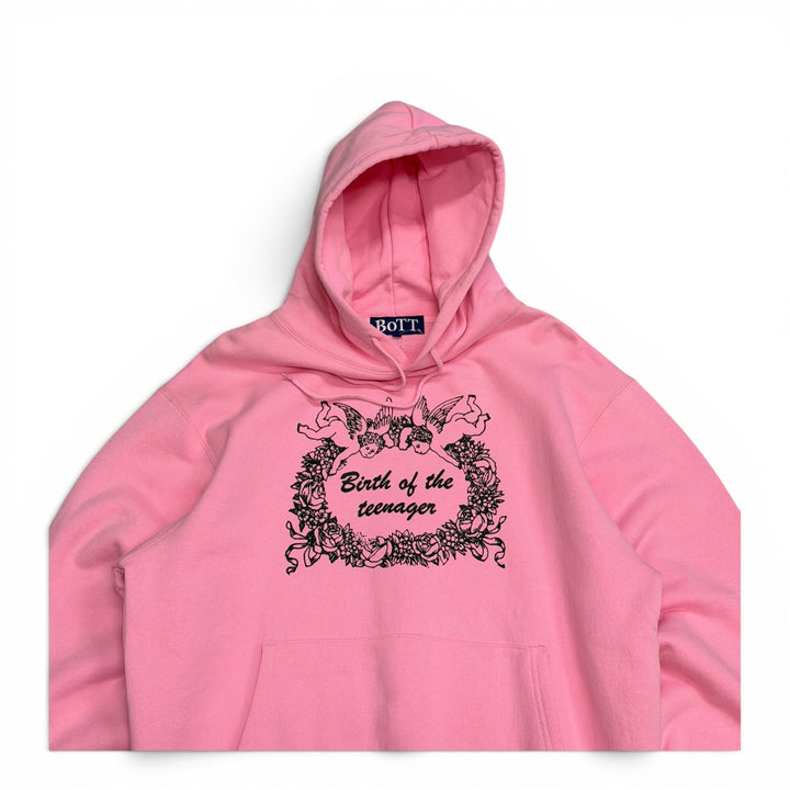 Bott Pink Pullover Hoodie (L)