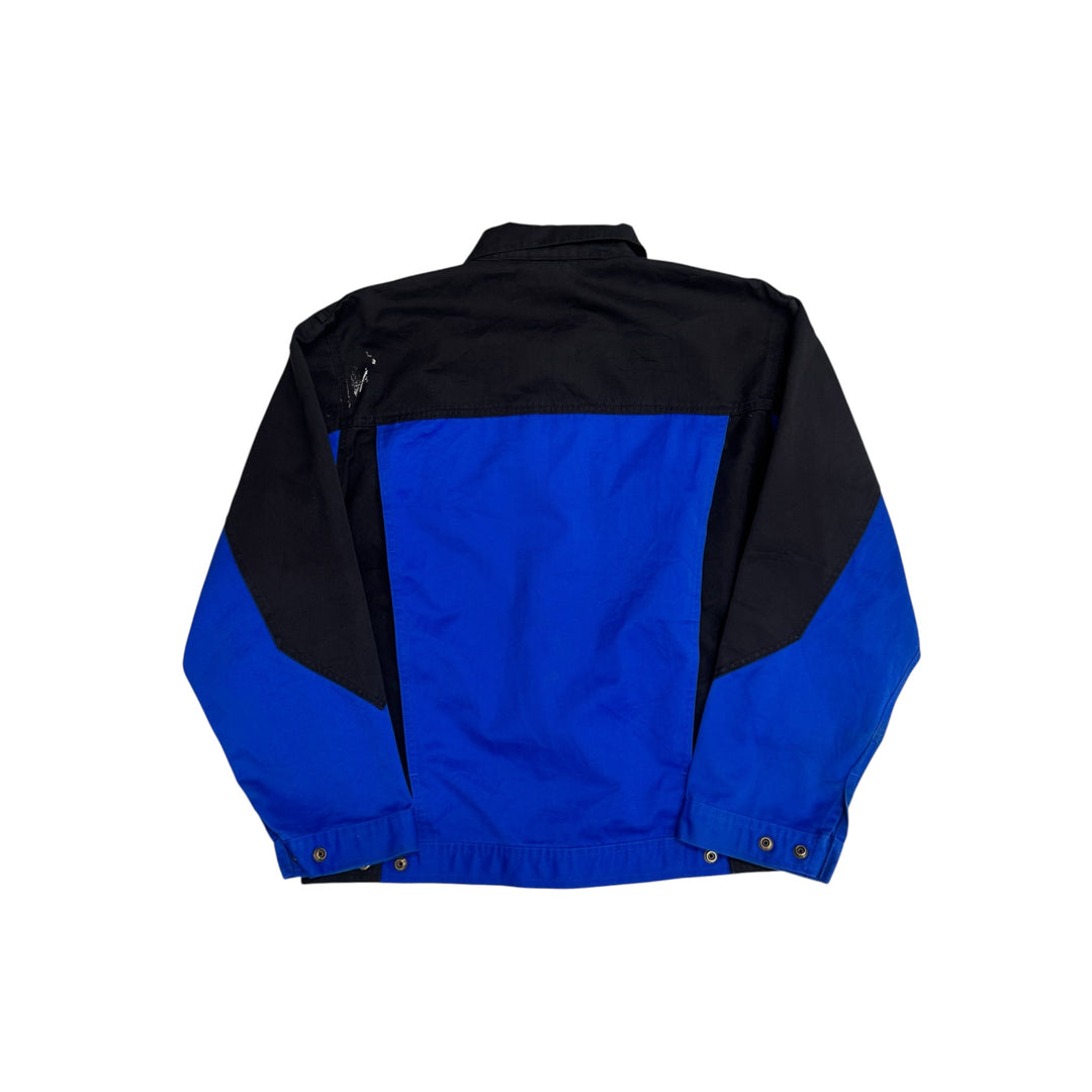 Vintage Distressed Blue French Chore Jacket (L)