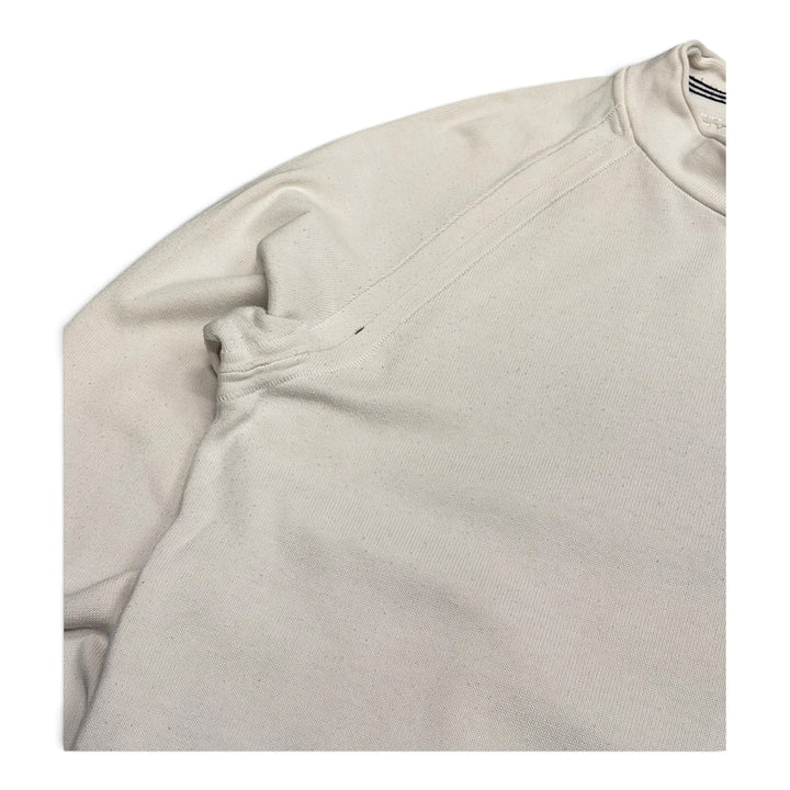 Vintage Stone Island Crew Neck Knitted Jumper White (L)