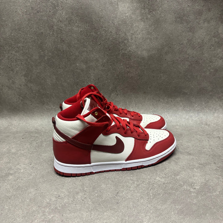 Nike Dunk High LXX Cinnabar/Mars Stone-Sail-White Trainers (UK11.5)