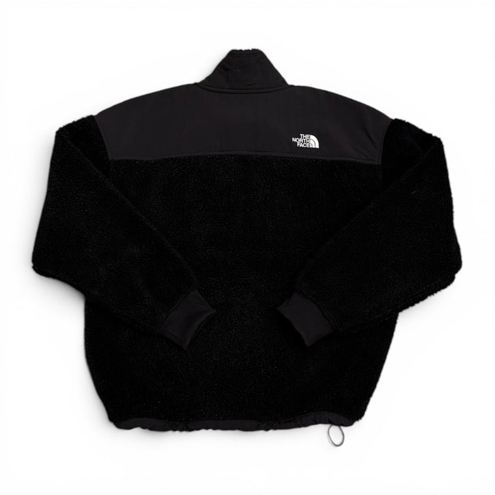 The North Face Black Sherpa Deep Pile Quarter Zip Fleece (M)