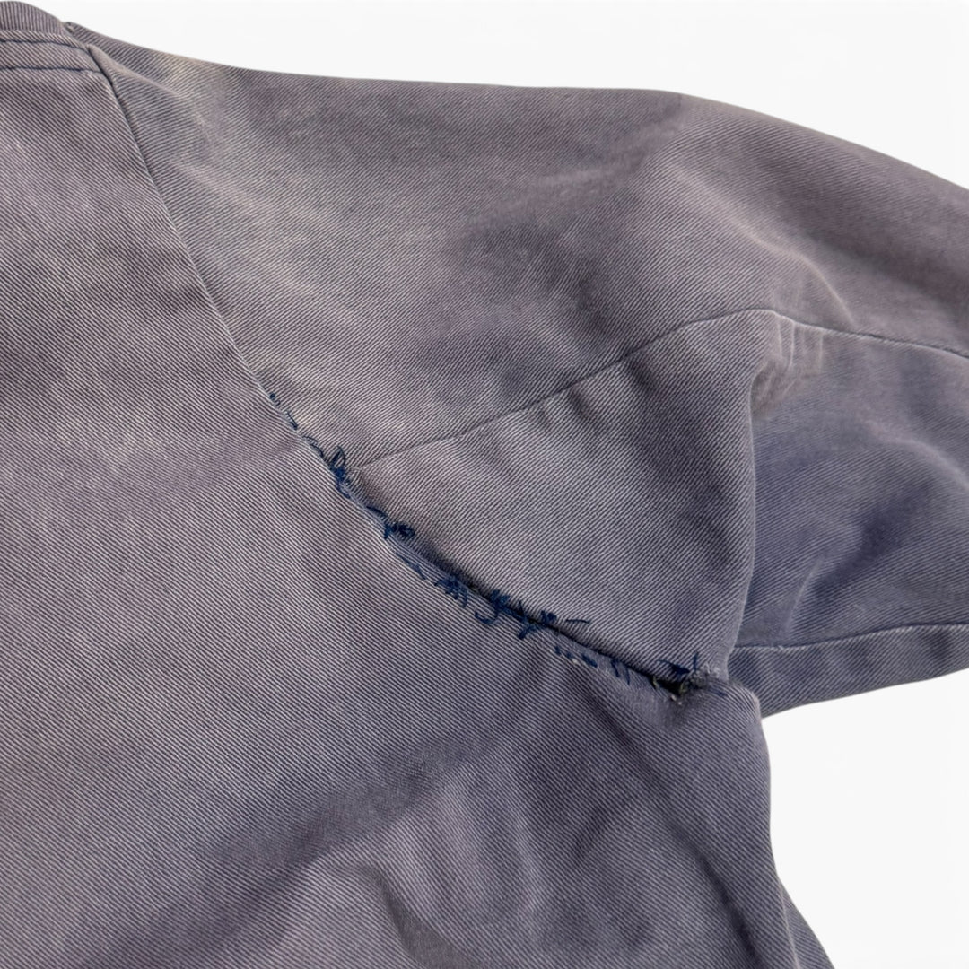 Vintage Distressed Faded Blue French Chore Jacket (S)