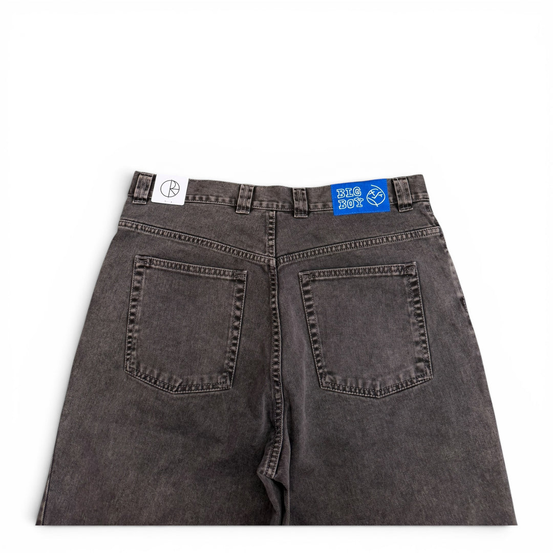 Big Boy Polar Skate Baggy Denim Short Grey (36")