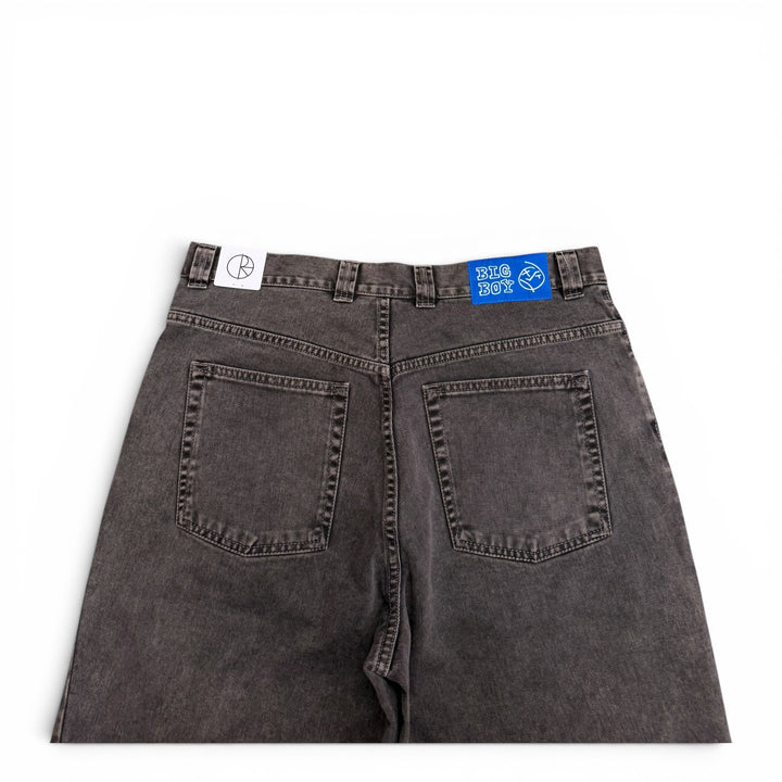 Big Boy Polar Skate Baggy Denim Short Grey (36")