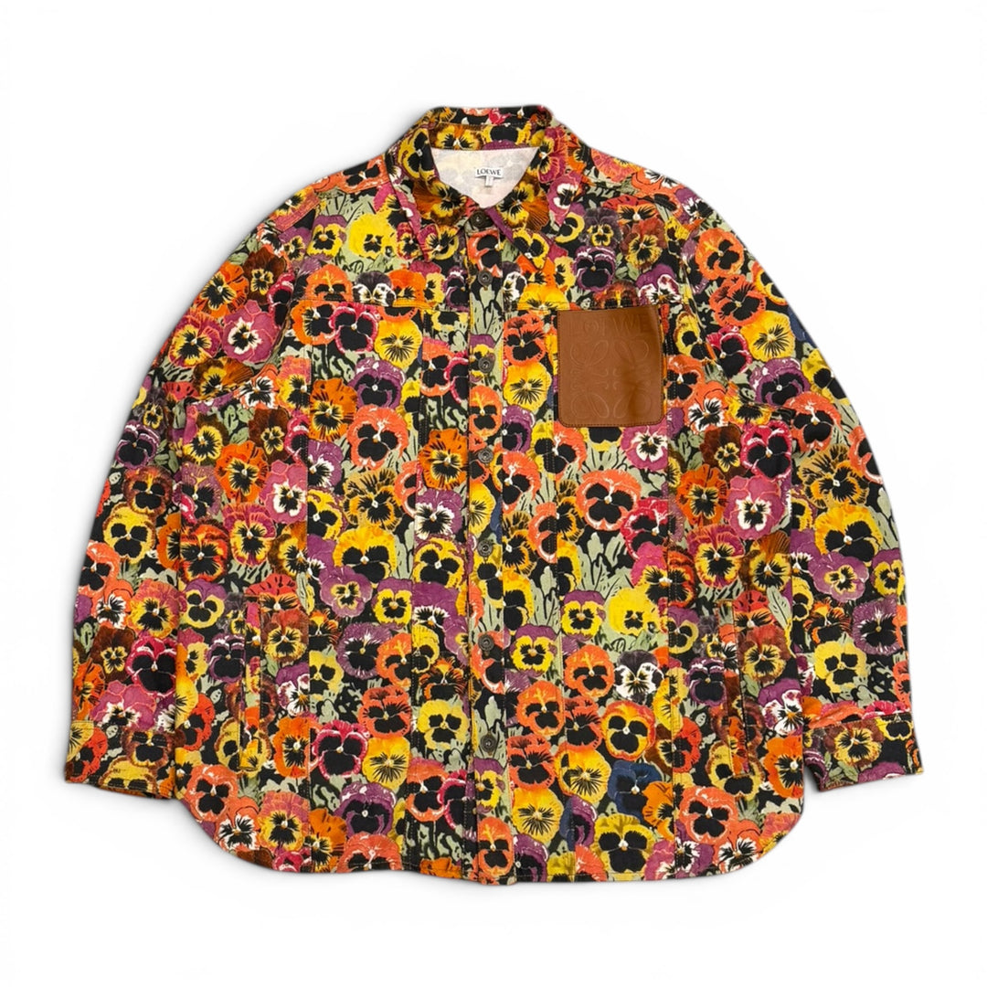 Loewe Multicoloured Floral Shirt Jacket (XL)