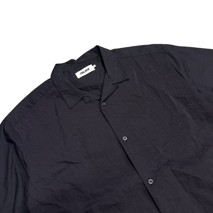 Palace Double Faced Short Sleeve Shirt Black (XL)