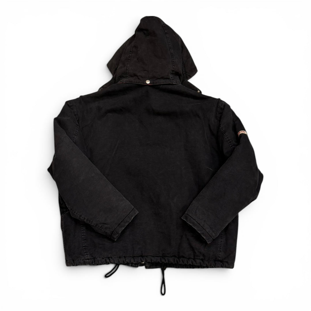 Vintage Energie Black Fireman Clasp Jacket (L)
