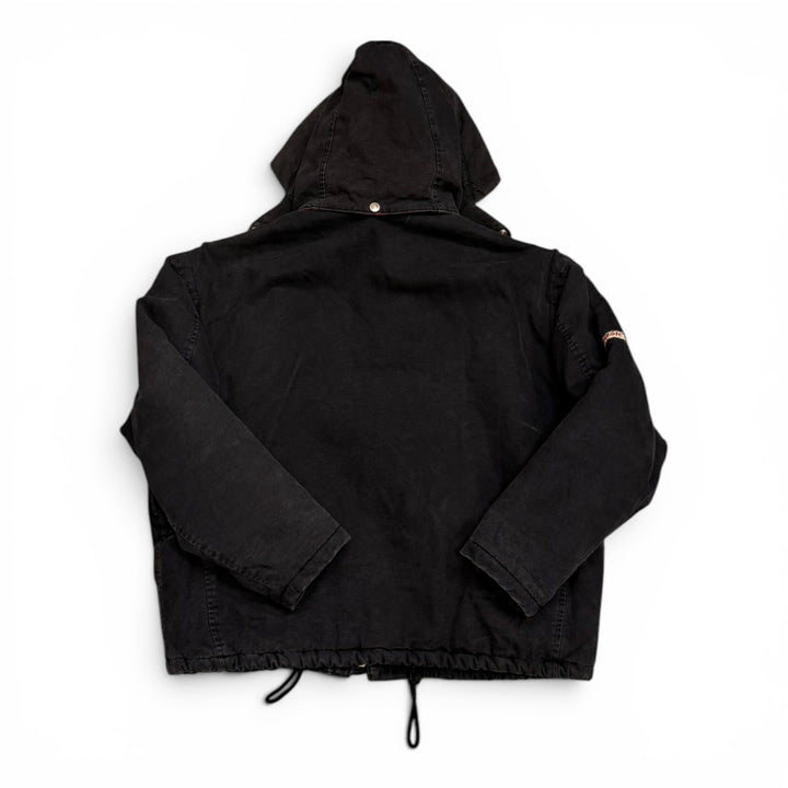 Vintage Energie Black Fireman Clasp Jacket (L)