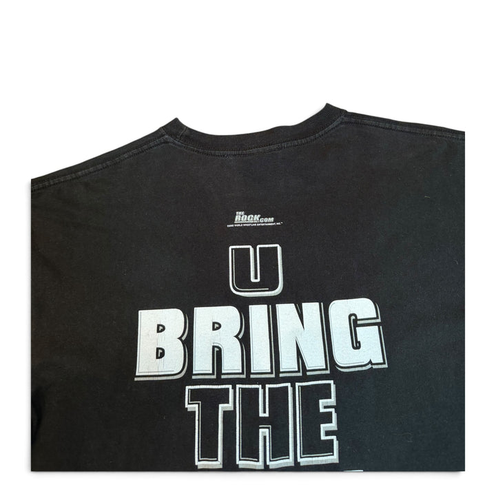 Vintage WWE 'We Bring The Whuppin' Black Graphic T-Shirt (M)