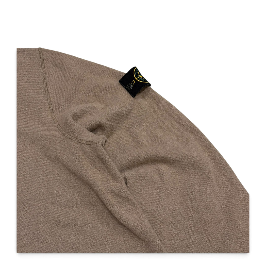 Vintage Stone Island Quarter ZIp Jumper Beige (XXL)