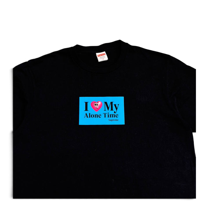 Supreme I Love My Alone Time T shirt Black (M)