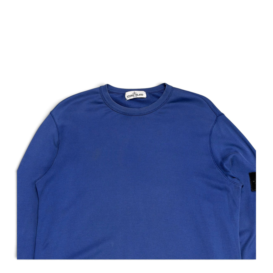 Stone Island Crew Neck Long Sleeve Top Blue (L)