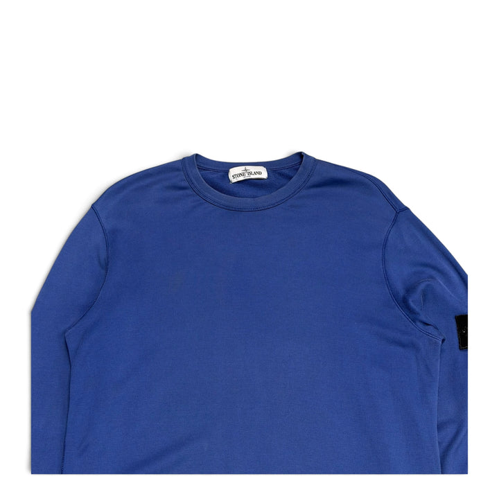 Stone Island Crew Neck Long Sleeve Top Blue (L)