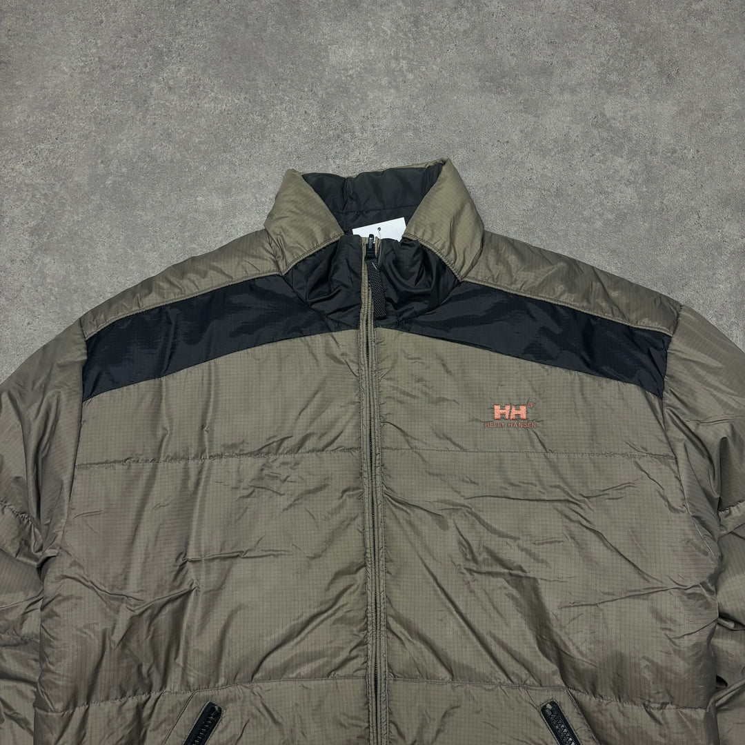 Vintage Helly Hansen Brown Puffer Jacket (M)