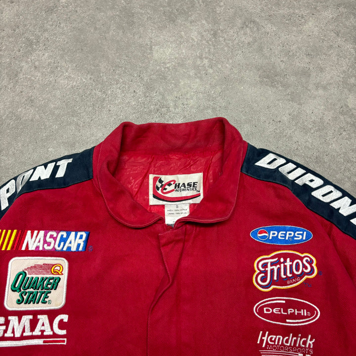 Vintage Dupont Red Nascar Racing Jacket (S)