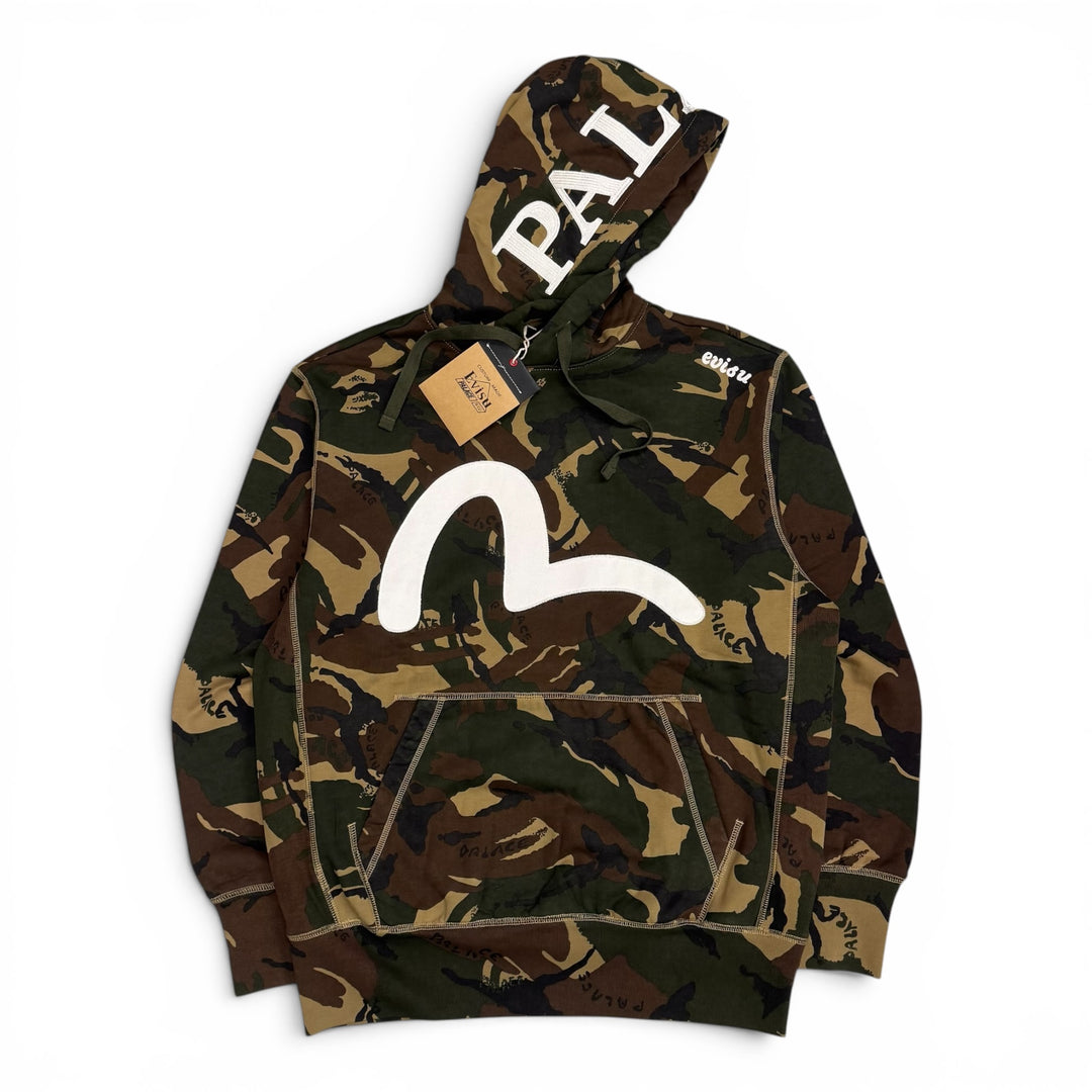 Palace X Evisu Seagull Hoodie Camouflage (L)