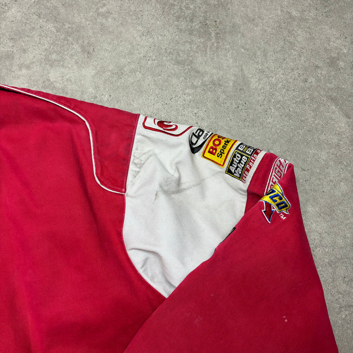 Vintage Dodge Red Nascar Racing Jacket (XXL)