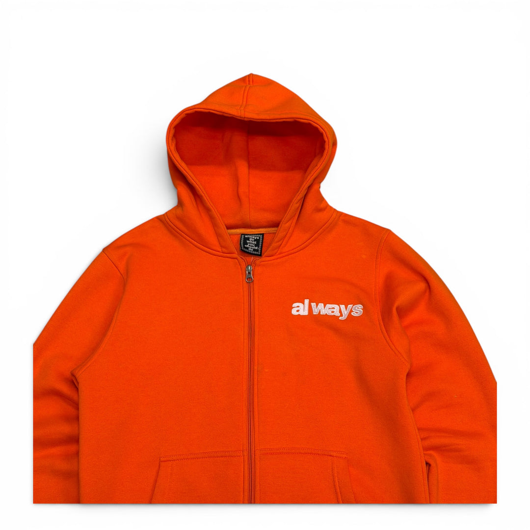 Always Do What You Should Do Zip Up Hoodie (S)
