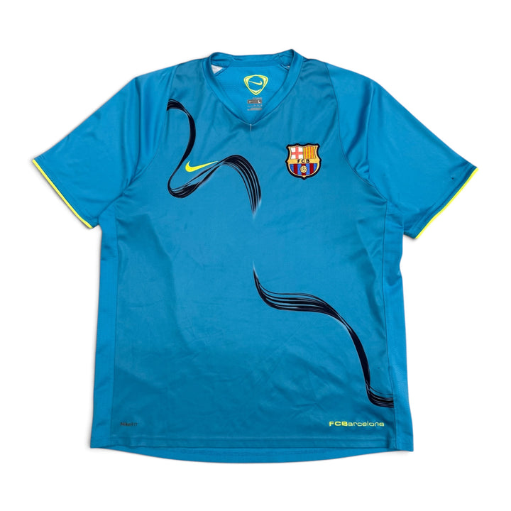 00's Vintage Barcelona Blue Training Football Shirt (L)