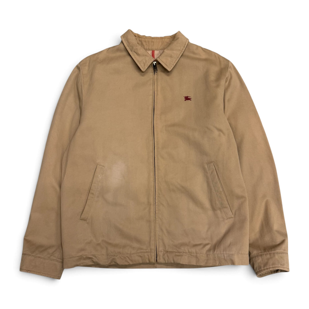 Vintage Burberrys Zip Up Jacket Beige (M)