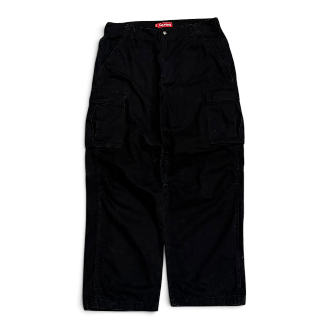 Supreme Cargo Trousers Black (34)