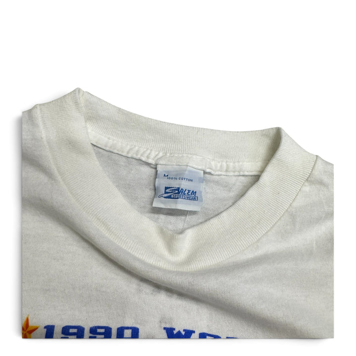 Vintage 90's NBA Detroit Pistons Graphic T shirt White (M)