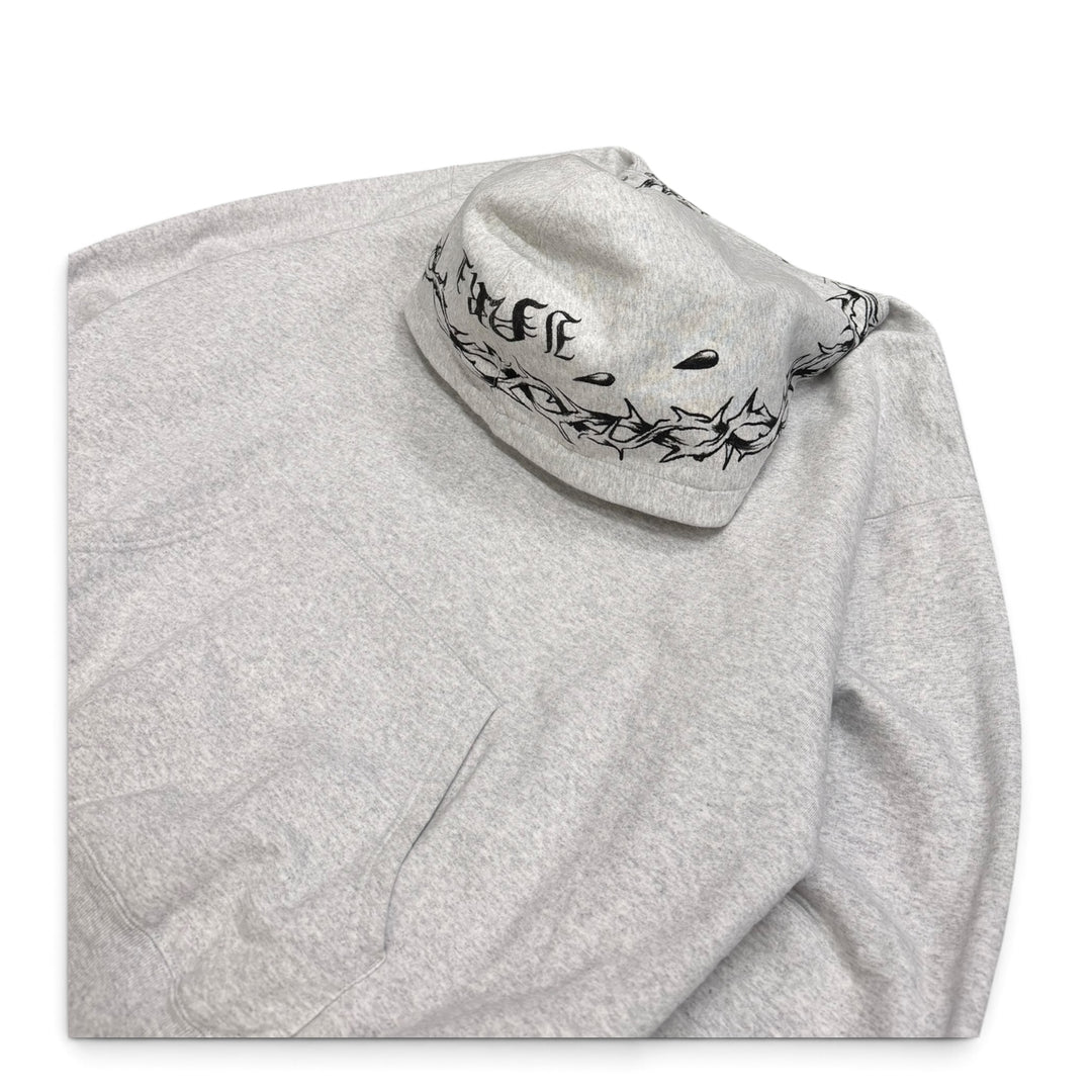 Supreme Ash Grey Forever Hoodie (L)