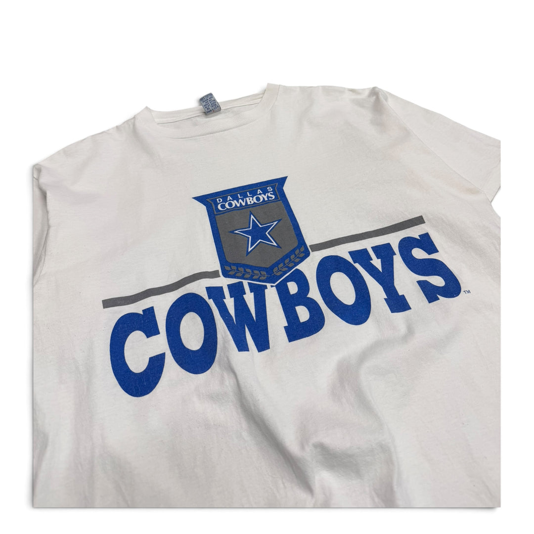 90's Vintage The Game Dallas Cowboys White Graphic T-shirt (L)
