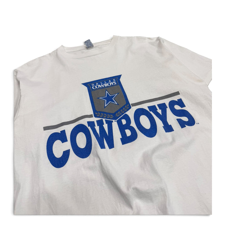 90's Vintage The Game Dallas Cowboys White Graphic T-shirt (L)