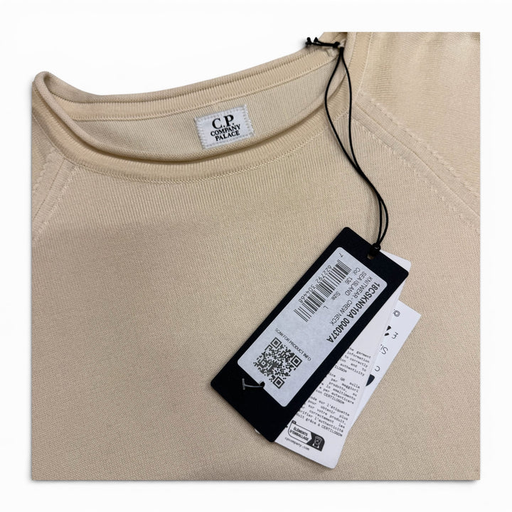Palace CP Company Sea Island Mock Neck Knit Beige (L)