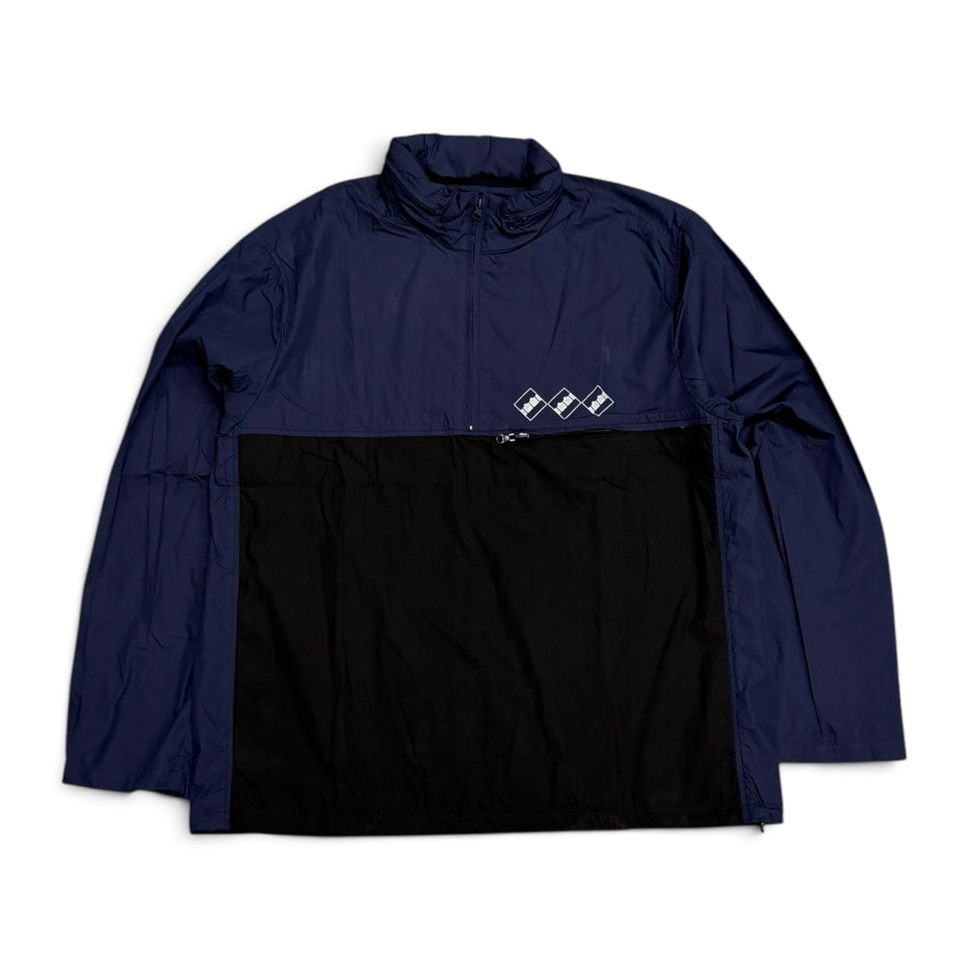 TTT Outer Shell Quarter Zip Jacket Blue & Black (XL)