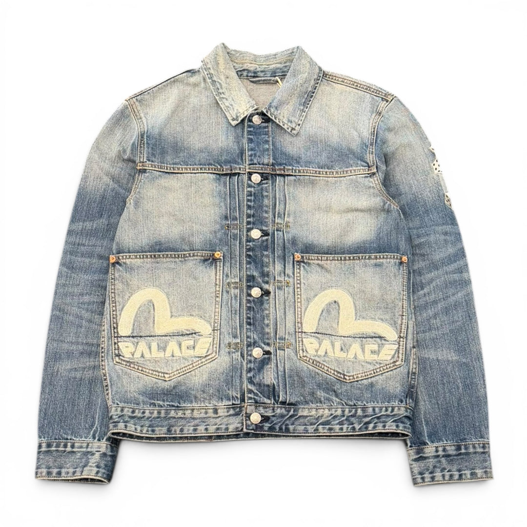 Palace x Evisu Dice Denim Jacket (L)
