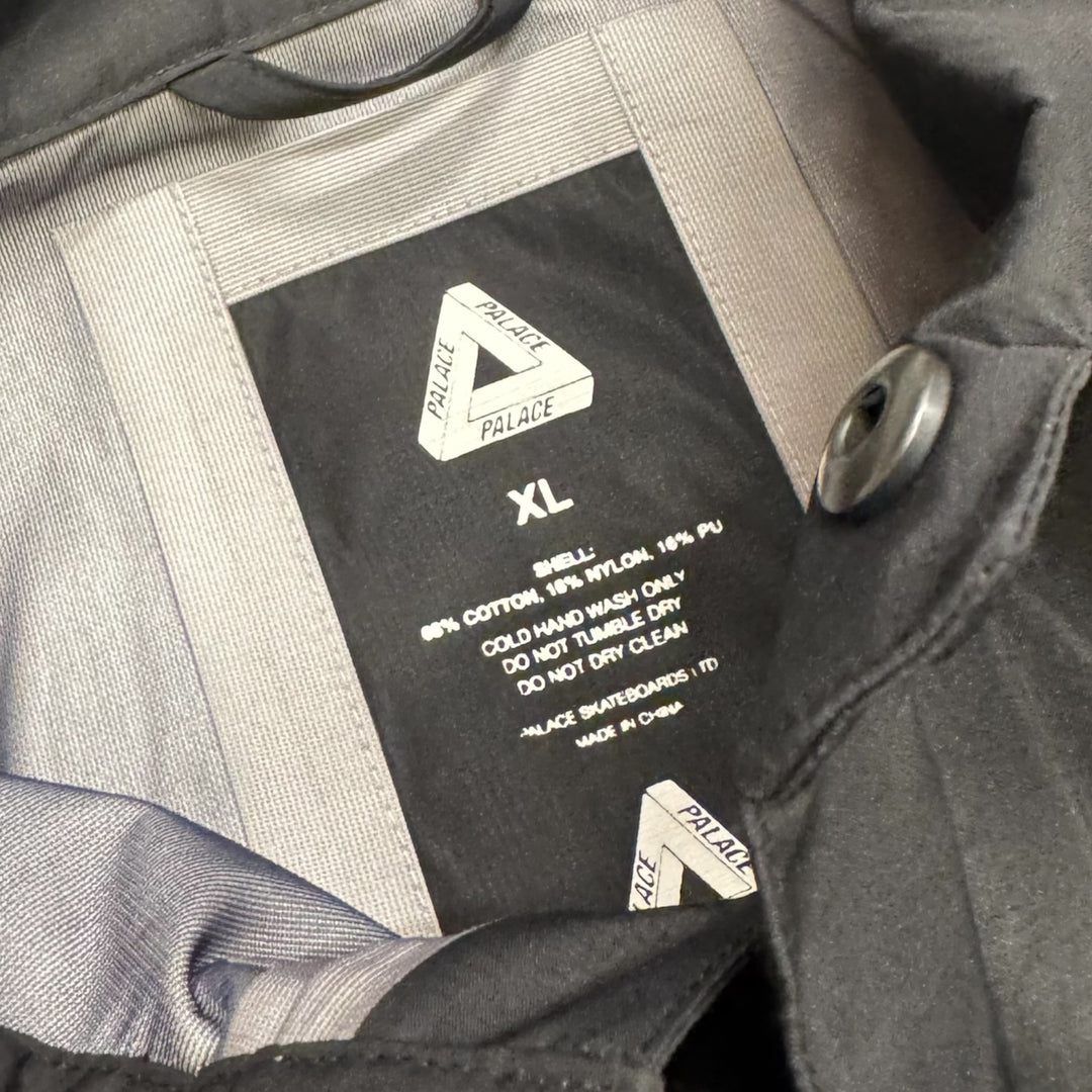 Palace Shell Small Logo Jacket Black (XL)
