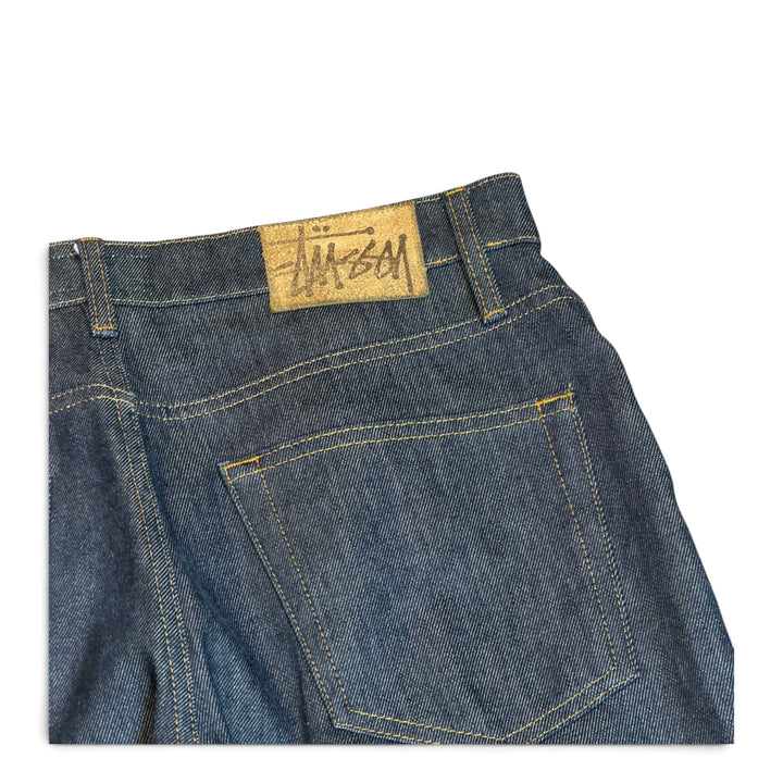 Stussy Dark Blue Raw Denim Jeans (30)