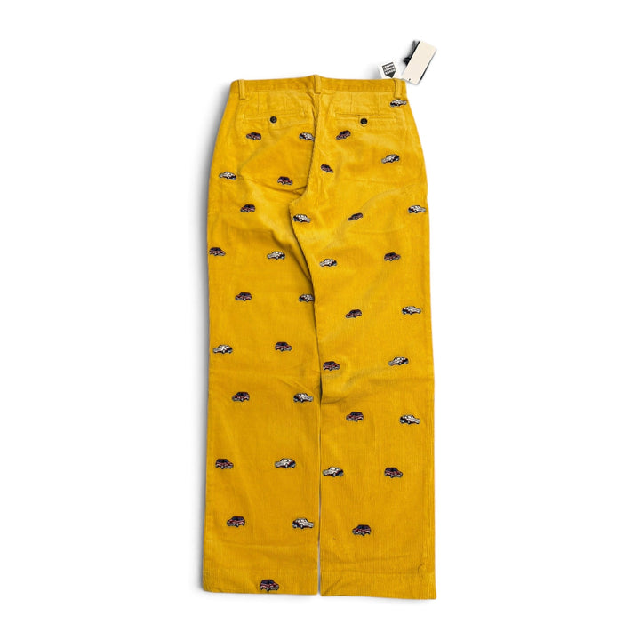 Palace X Polo Ralph Lauren Embroidered  Corduroy Trousers Yellow (30)