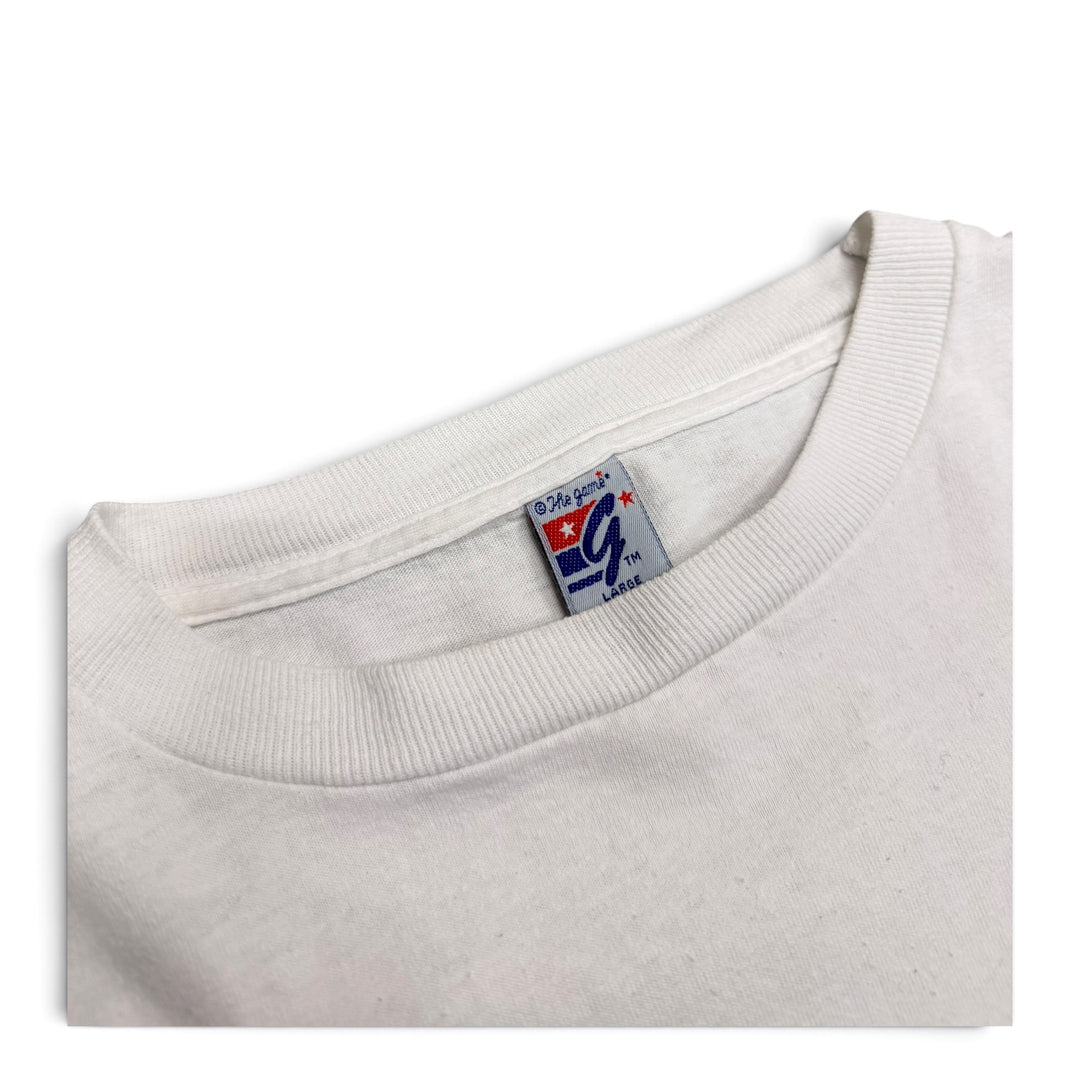 90's Vintage The Game Dallas Cowboys White Graphic T-shirt (L)