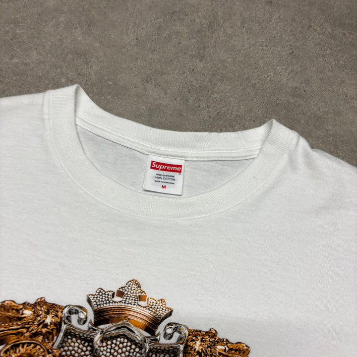 Supreme Diamonds White Graphic T-Shirt (M)