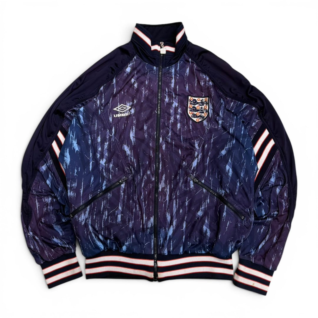 1993 Vintage England Umbro Navy Tracksuit Set (S)
